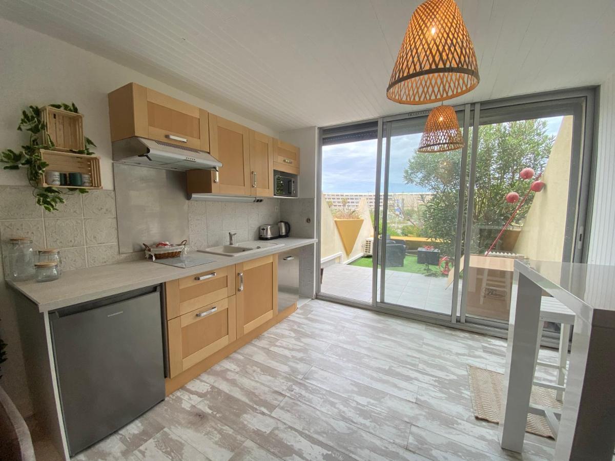 Cap D'Agde Naturiste Heliopolis 2 A 4 Personnes Appartement Osmose Экстерьер фото